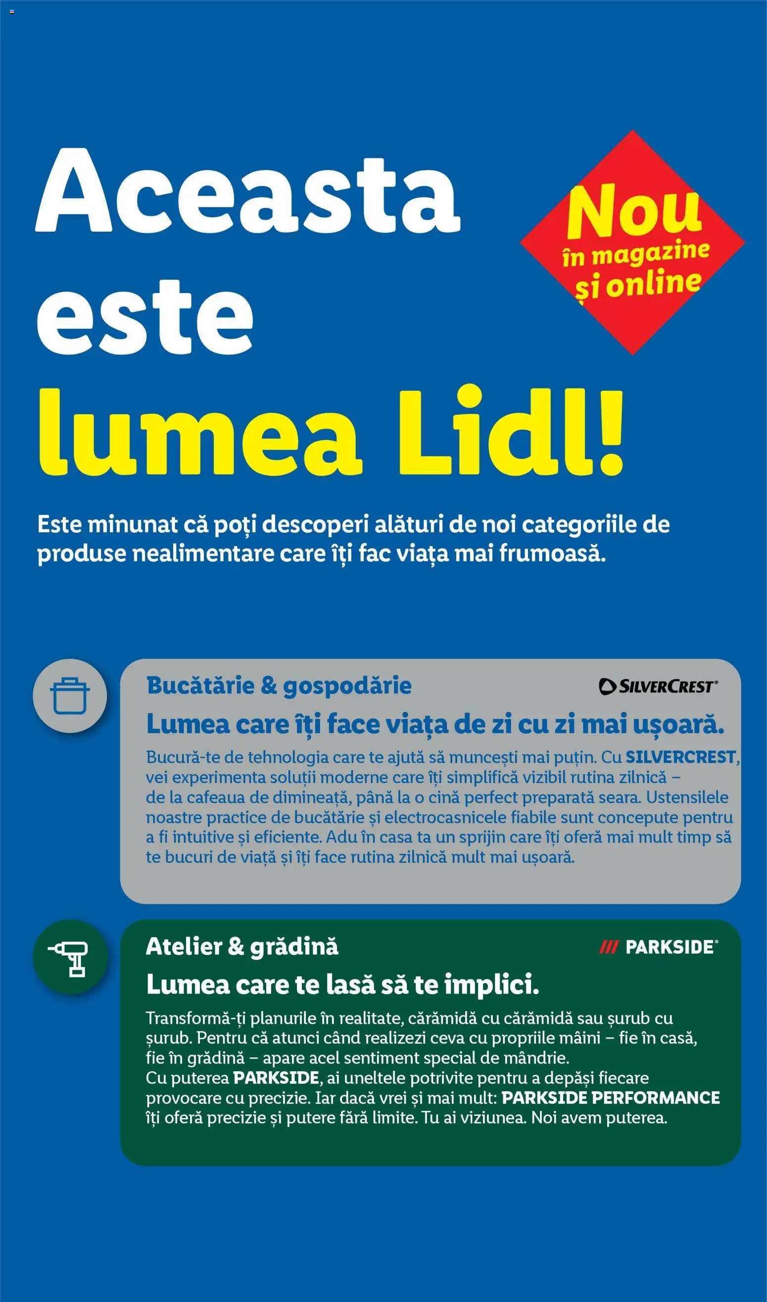 Noul catalog Lidl – valabil de la 24.04.2026 | Pagină: 2 | Produse: Bucătărie