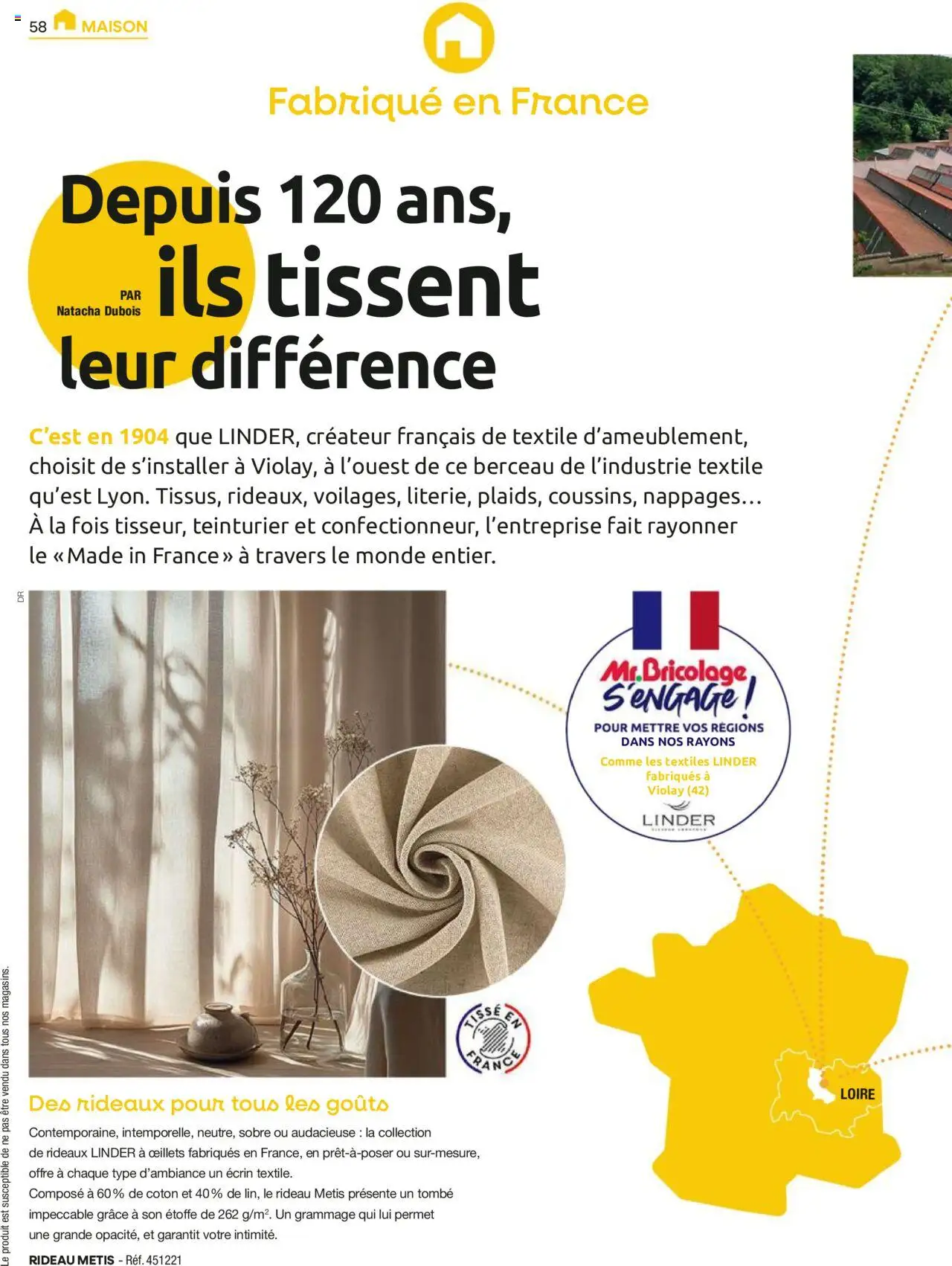  | Page: 58 | Produits: Coton, Berceau, Rideau