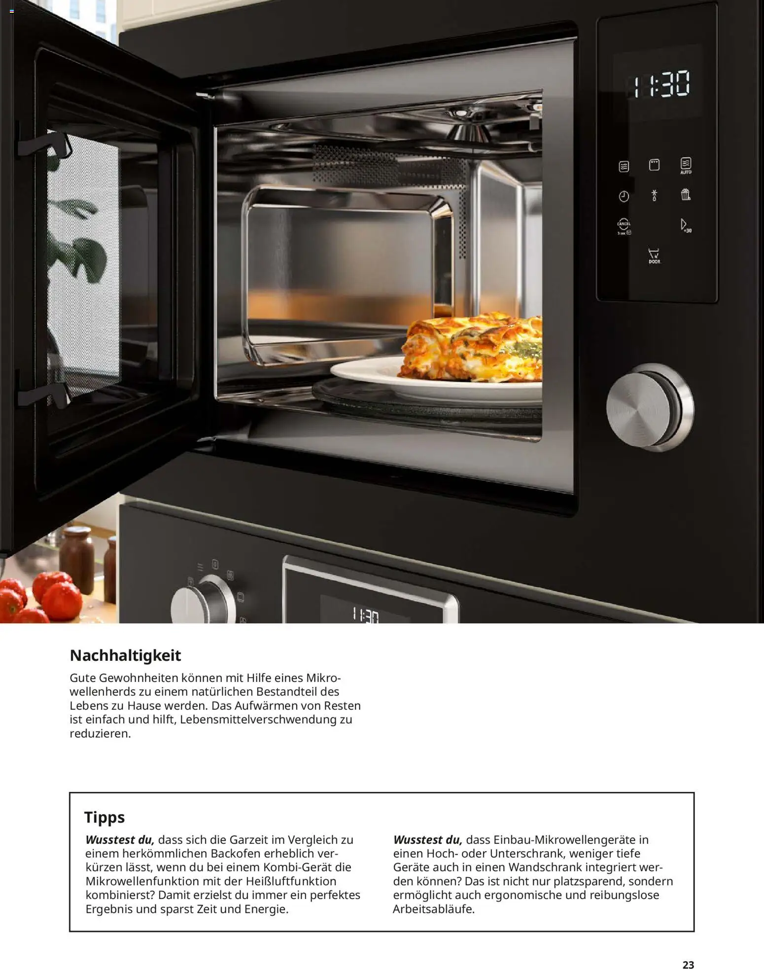 Ikea Elektrogeräte – gültig ab 10.04.2026 | Seite: 23 | Produkte: Backofen