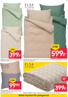Rusta reklamblad aktuell från 04.08.2025 | Sida: 13 | Produkter: Örngott, Påslakanset, Bäddset