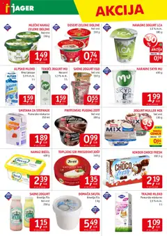 Jager katalog akcije – veljaven od 22.10.2025 | Stran: 5 | Izdelki: Puding, Skyr, Mleko, Skuta