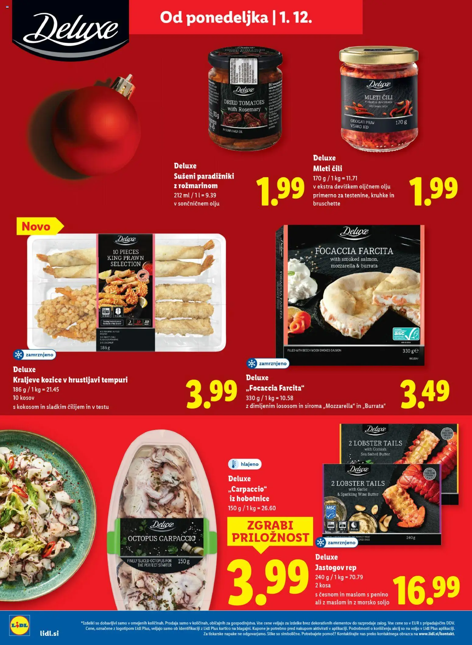 Novi Lidl katalog ponudbe – veljaven od 27.11.2025 | Stran: 46 | Izdelki: Kozice, Cili