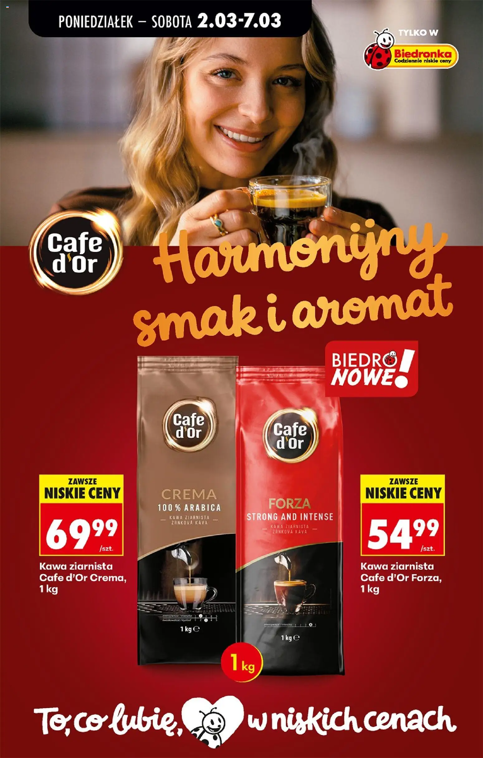 Biedronka Polsko leták od 02.03.2026 | Strana: 77 | Produkty: Káva, Crema, Zrnková káva
