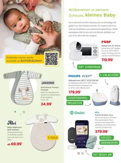 BabyOne Prospekt 	 ab 10.02.2026 gültig | Seite: 16 | Produkte: Kamera, Philips, Schlafsack