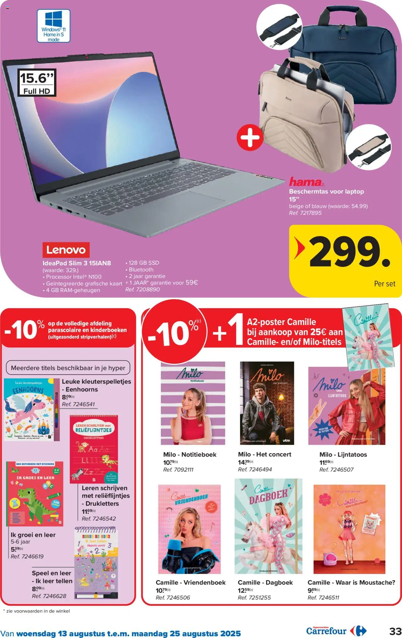  | Pagina: 33 | Producten: Laptop, Bluetooth, Dagboek, Kaart