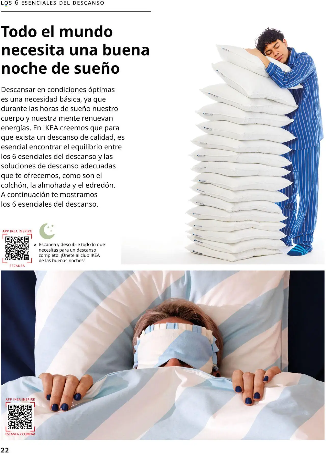 Catálogo IKEA Dormitorios │ válido desde el 04.02.2025 | Página: 22 | Productos: Té, Almohada