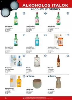 Metro akciós ujság - amely érvényes a következő dátumtól: 02.05.2025 | Oldal: 24 | Termékek: Szőlő, Alkoholos italok, Eper, Whisky