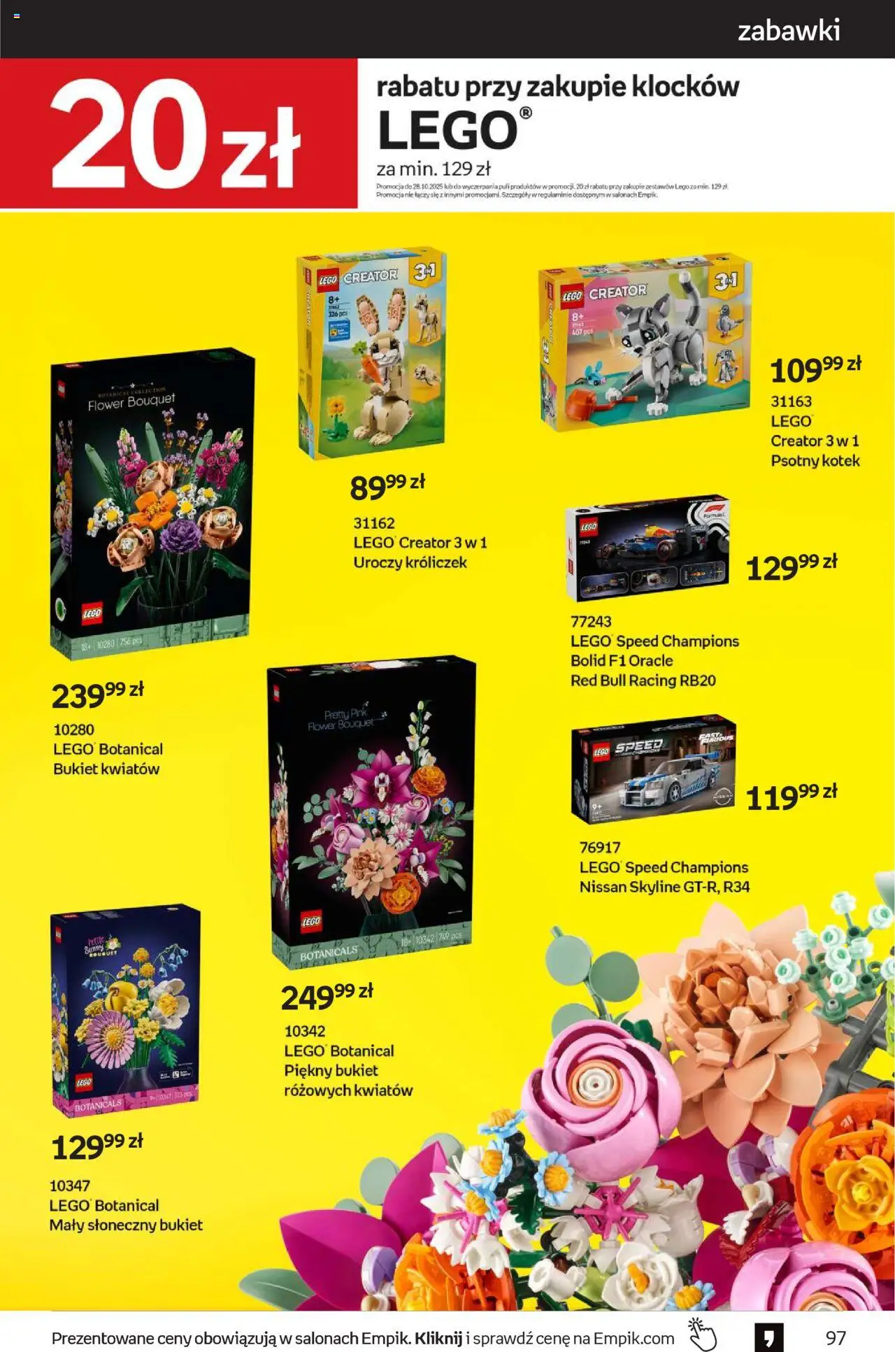Empik promocje od 15.10.2025 | Strona: 97 | Produkty: Red bull, Lego