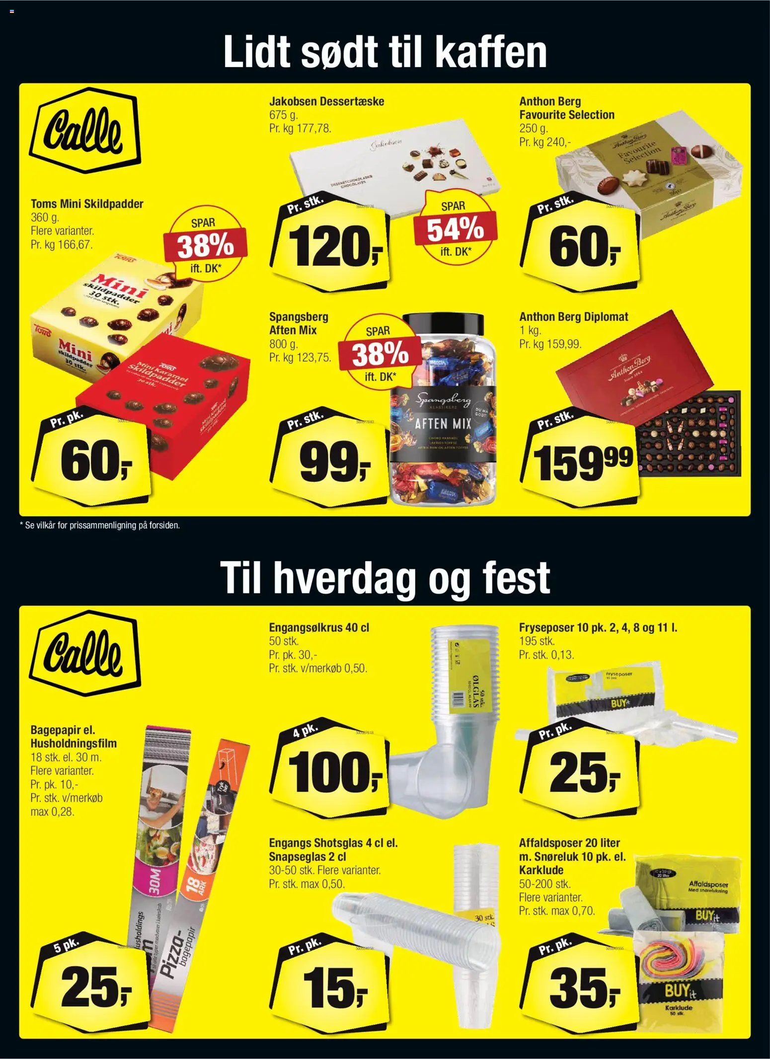 Calle tilbudsavis – gyldig fra 26.11.2025 | Side: 2 | Produkter: Pizza