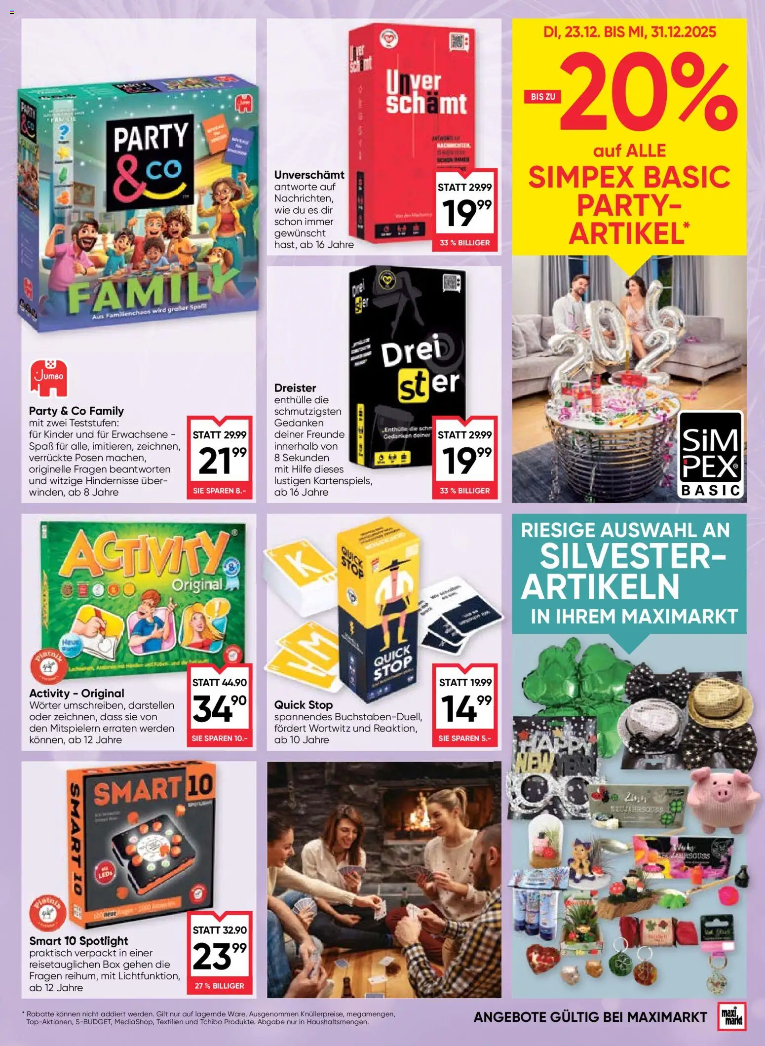 Maximarkt Flugblatt gültig ab 23.12.2025 | Seite: 21 | Produkte: Box