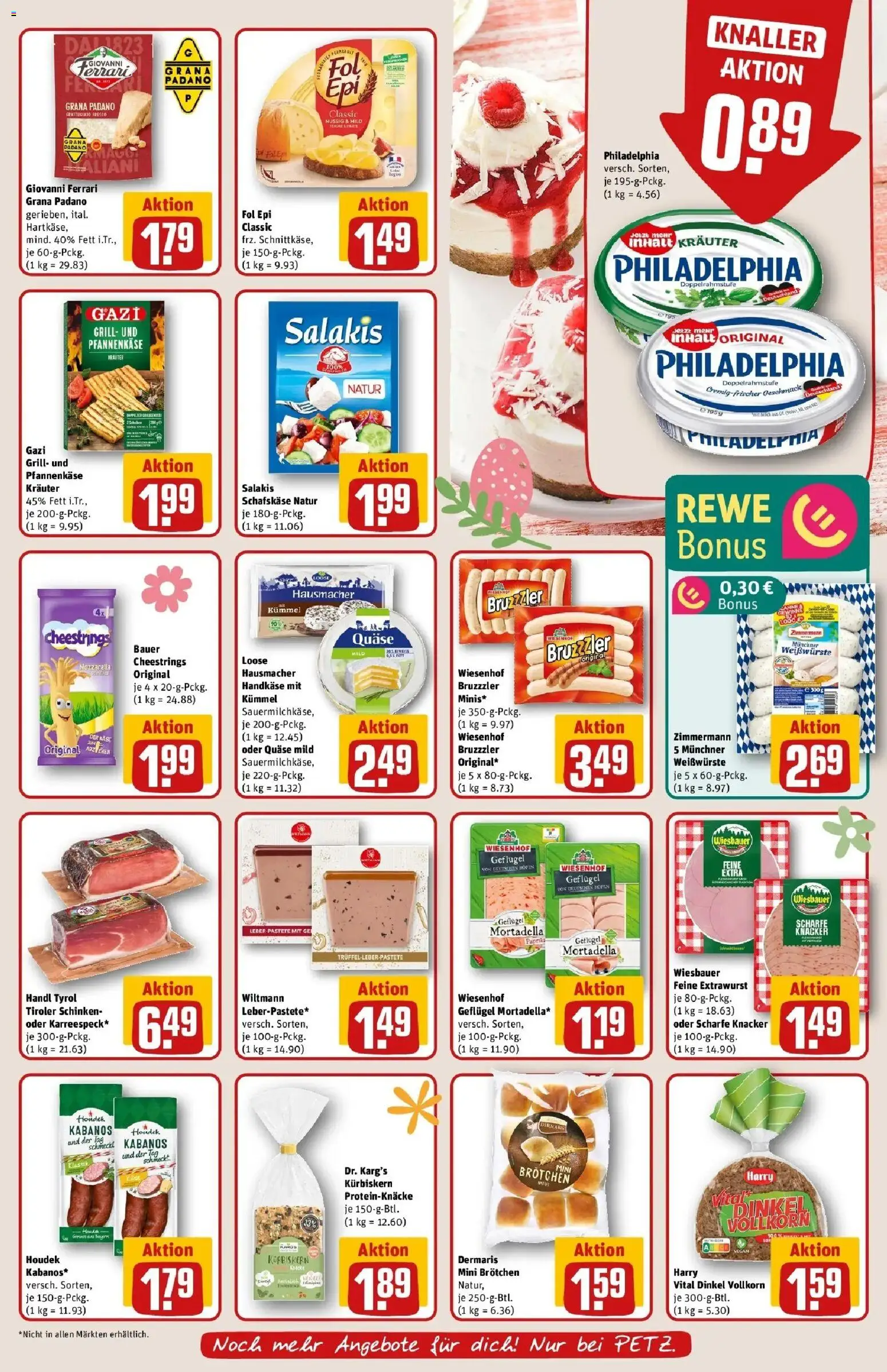 Rewe Prospekt Dillenburg	 – gültig ab 30.03.2026 | Seite: 15 | Produkte: Grill, Paprika, Salakis, Schinken