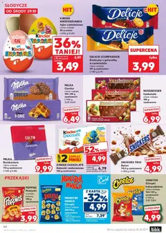 Pogląd oferty "Kaufland gazetka" - ważna od 29.10.2025 | Strona: 44 | Produkty: Słodycze, Ketchup, Milka, Ciastka