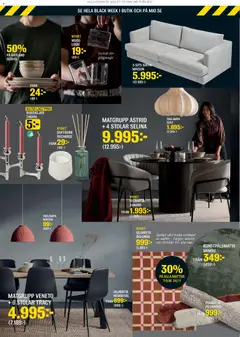 Mio - Black Friday - Förhandsvisning av reklamblad från butik Mio aktuell från 23.11.2025 | Sida: 3 | Produkter: Matgrupp, Soffa
