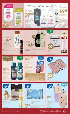 Super-pharm Gazetka od 18.09.2025 | Strona: 13 | Produkty: Skarpety, Mydło w płynie, Kosmetyki, Mydło