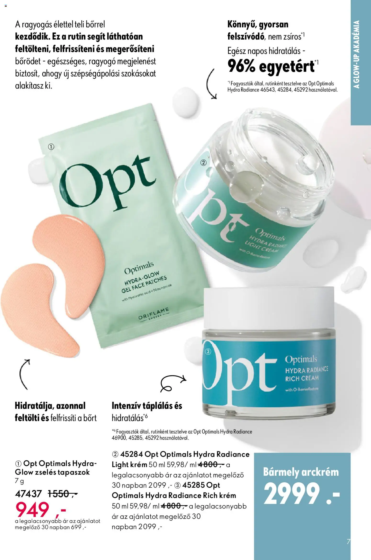Oriflame akciós ujság - amely érvényes a következő dátumtól: 24.12.2025 | Oldal: 7 | Termékek: Arckrém