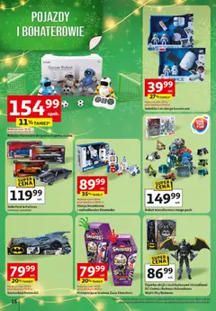 Pogląd oferty "Auchan Gazetka - Zabawki Święta jak babcię kocham Hipermarket" - ważna od 06.11.2025 | Strona: 18 | Produkty: Satelita, Robot