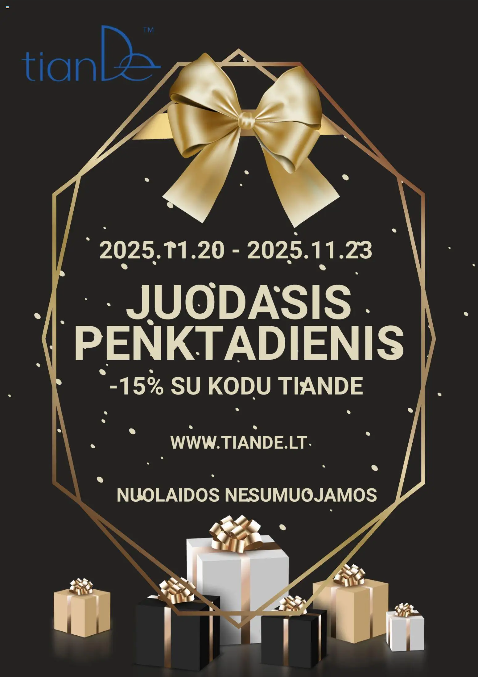 TianDe akcijos nuo 20.11.2025 | Puslapis: 1