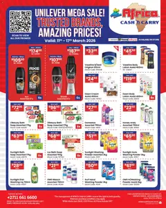 Africa Cash & Carry specials catalogue – valid from 11.03.2026