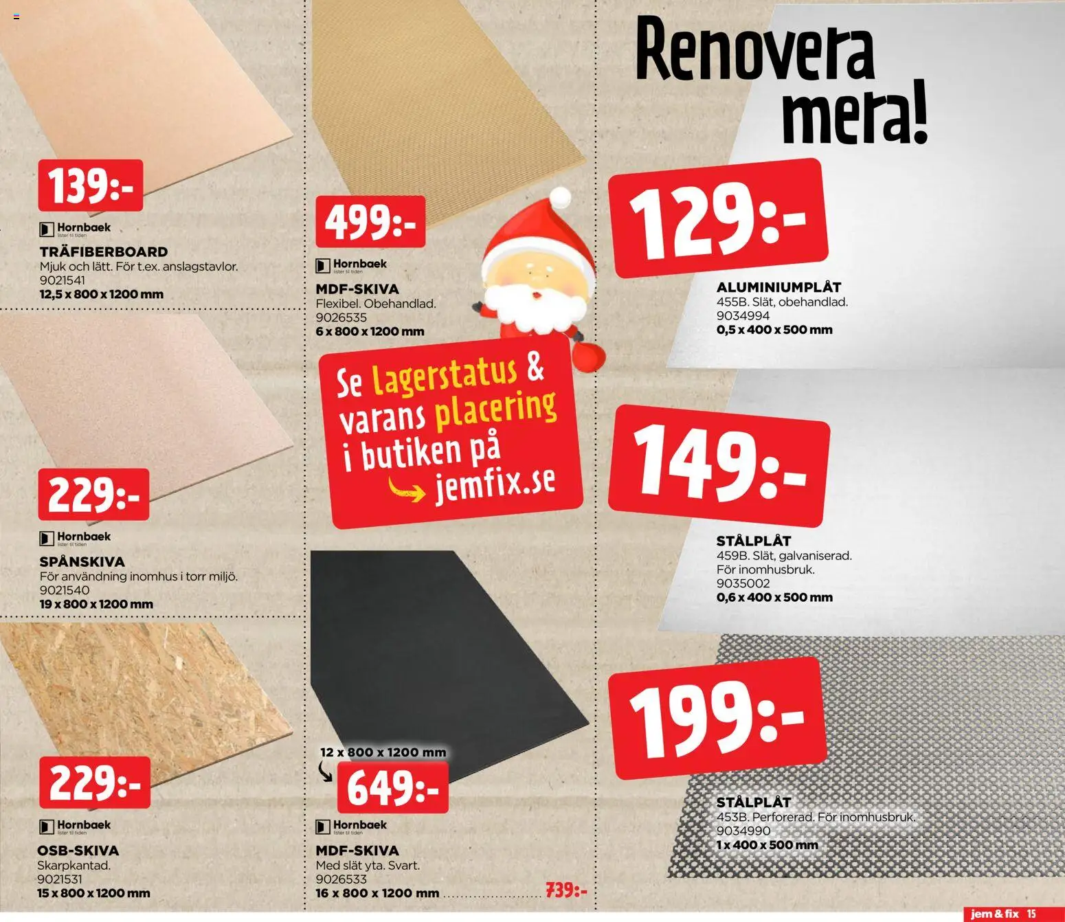 Jem & Fix reklamblad aktuell från 16.11.2025 | Sida: 15