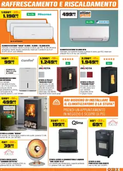 Anteprima del volantino OBI Prato catalogo valido a partire dal 02.10.2025 | Pagina: 8 | Prodotti: Climatizzatore, Deumidificatore, Pellet, Stufa a pellet