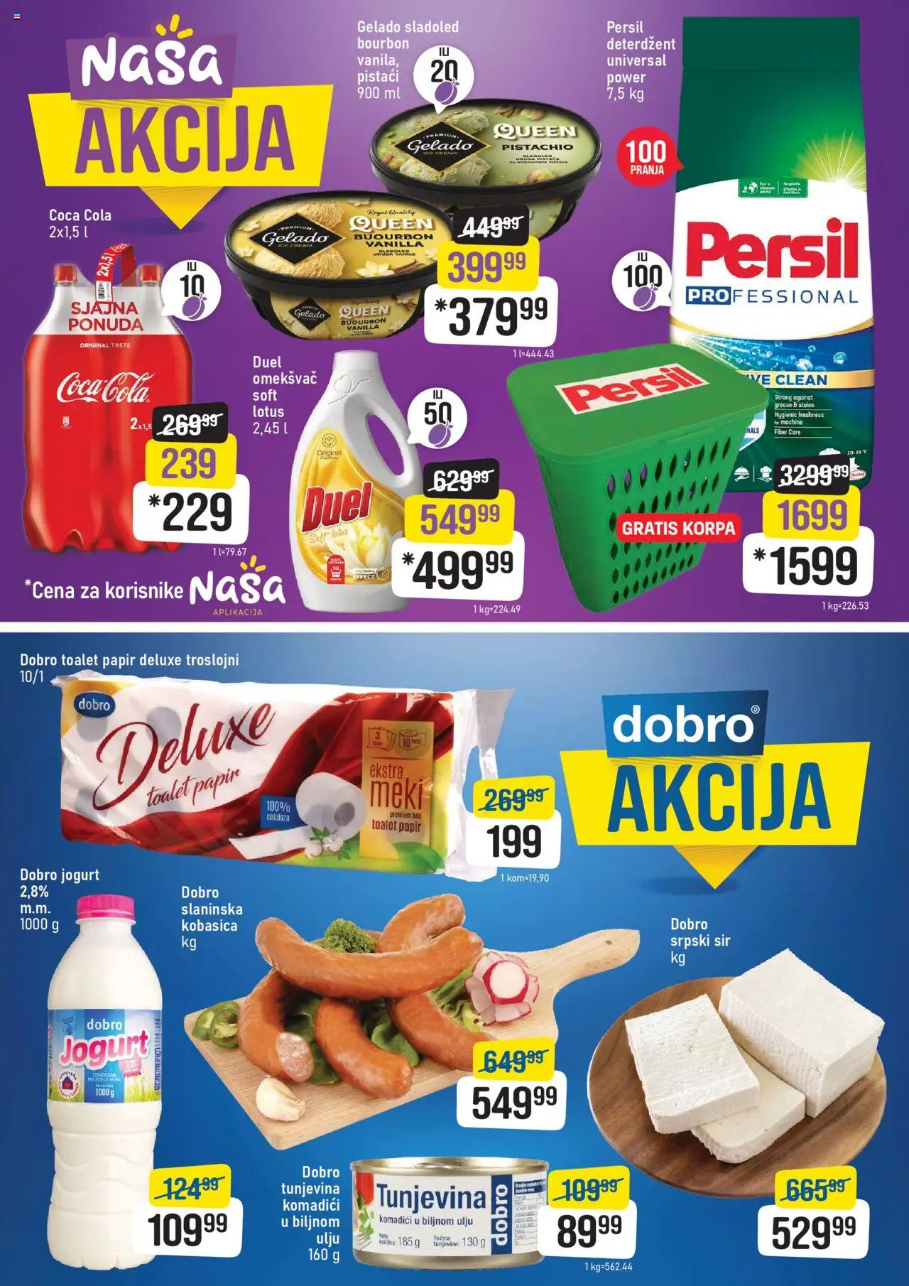 DIS katalog - važi od 22.08.2025 | Strana: 7 | Proizvode: Toalet papir, Pistaći, Sir, Persil