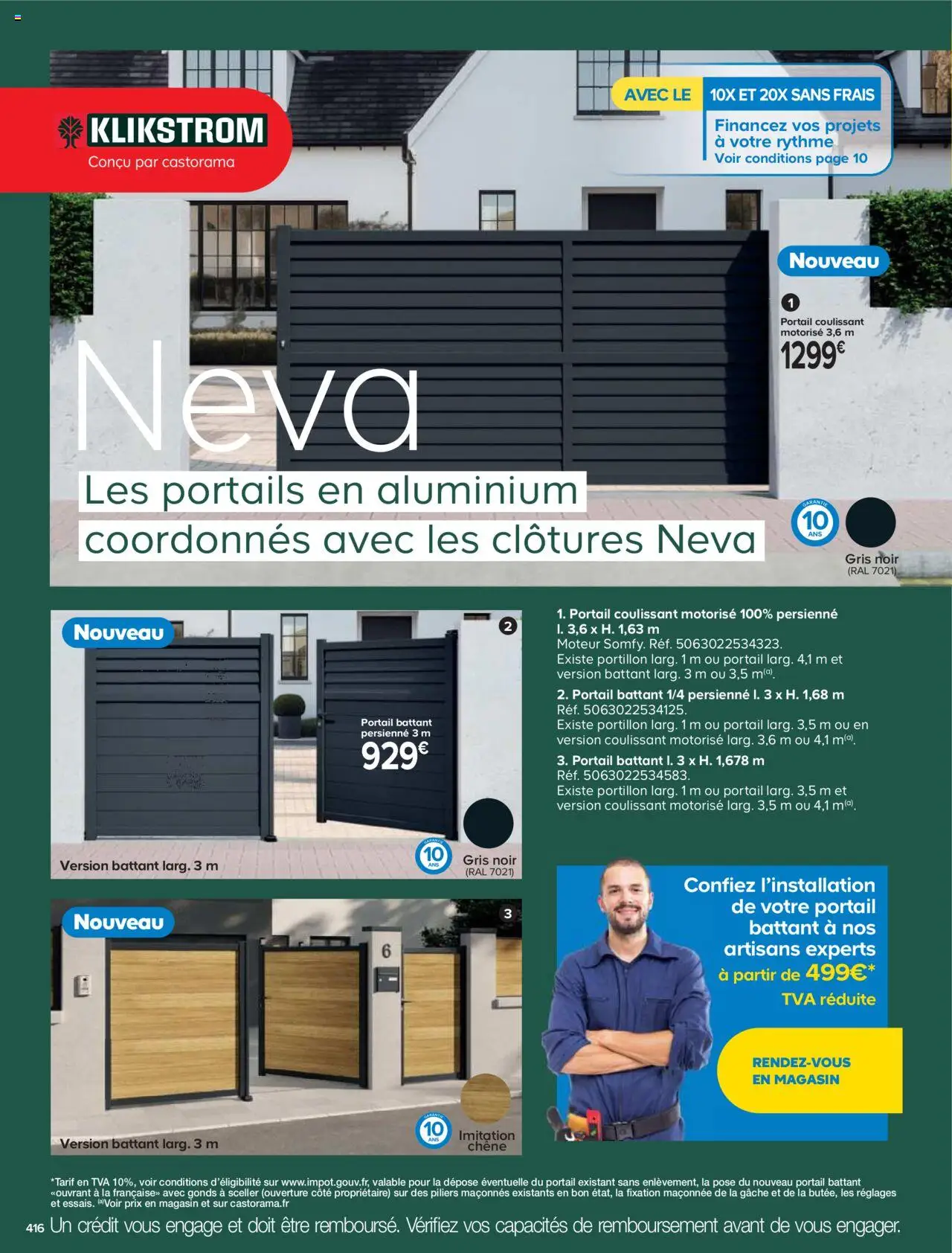 {H1} | Page: 416 | Produits: Portail