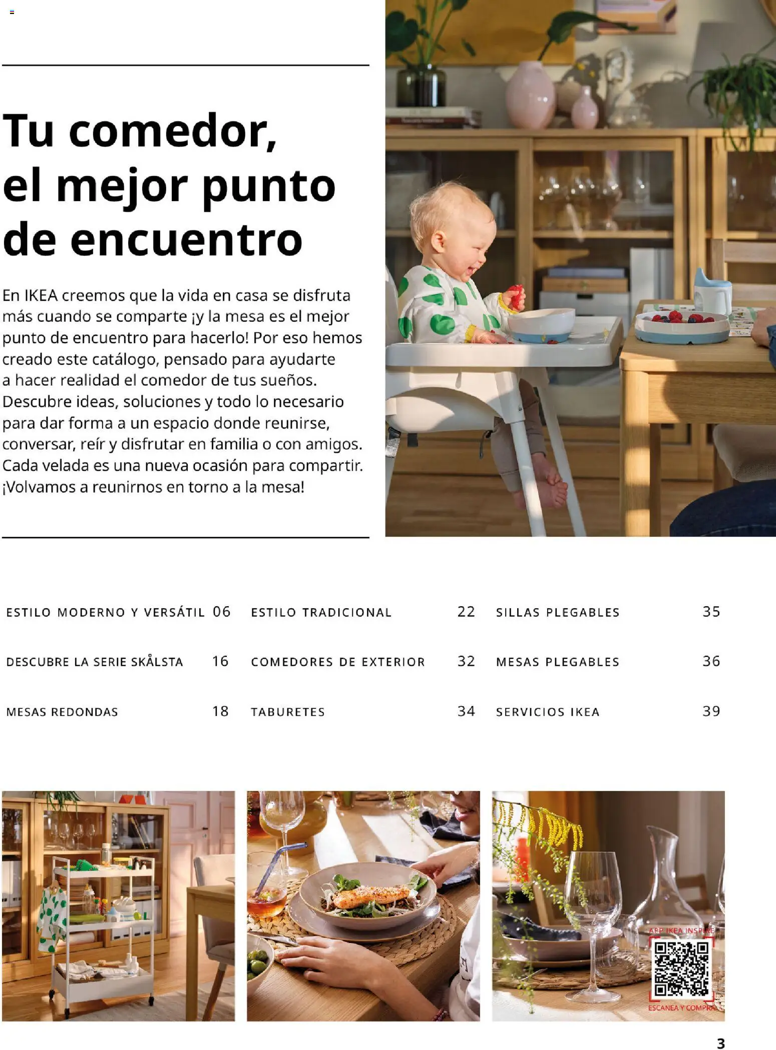 Catálogo IKEA Comedores │ válido desde el 06.03.2026 | Página: 3 | Productos: Mesa