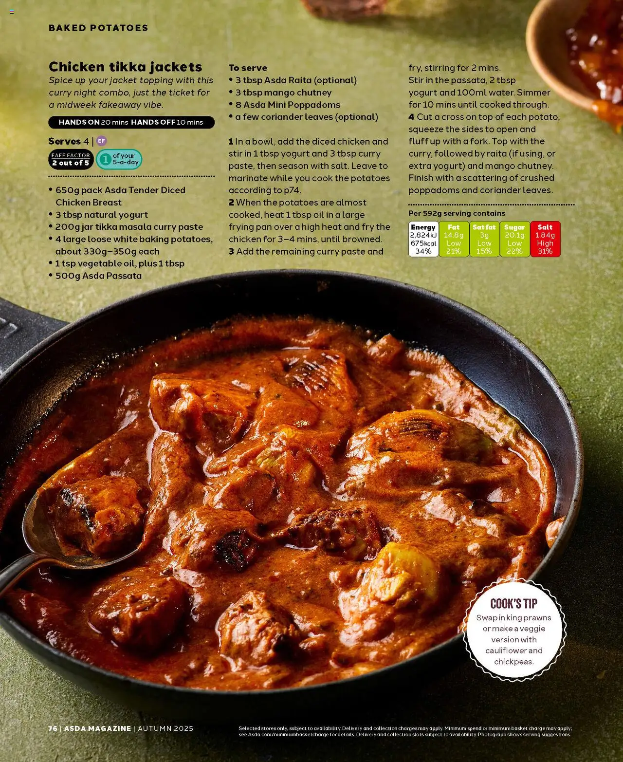  | Page: 76 | Products: Chicken, Basket, Yogurt, Oil