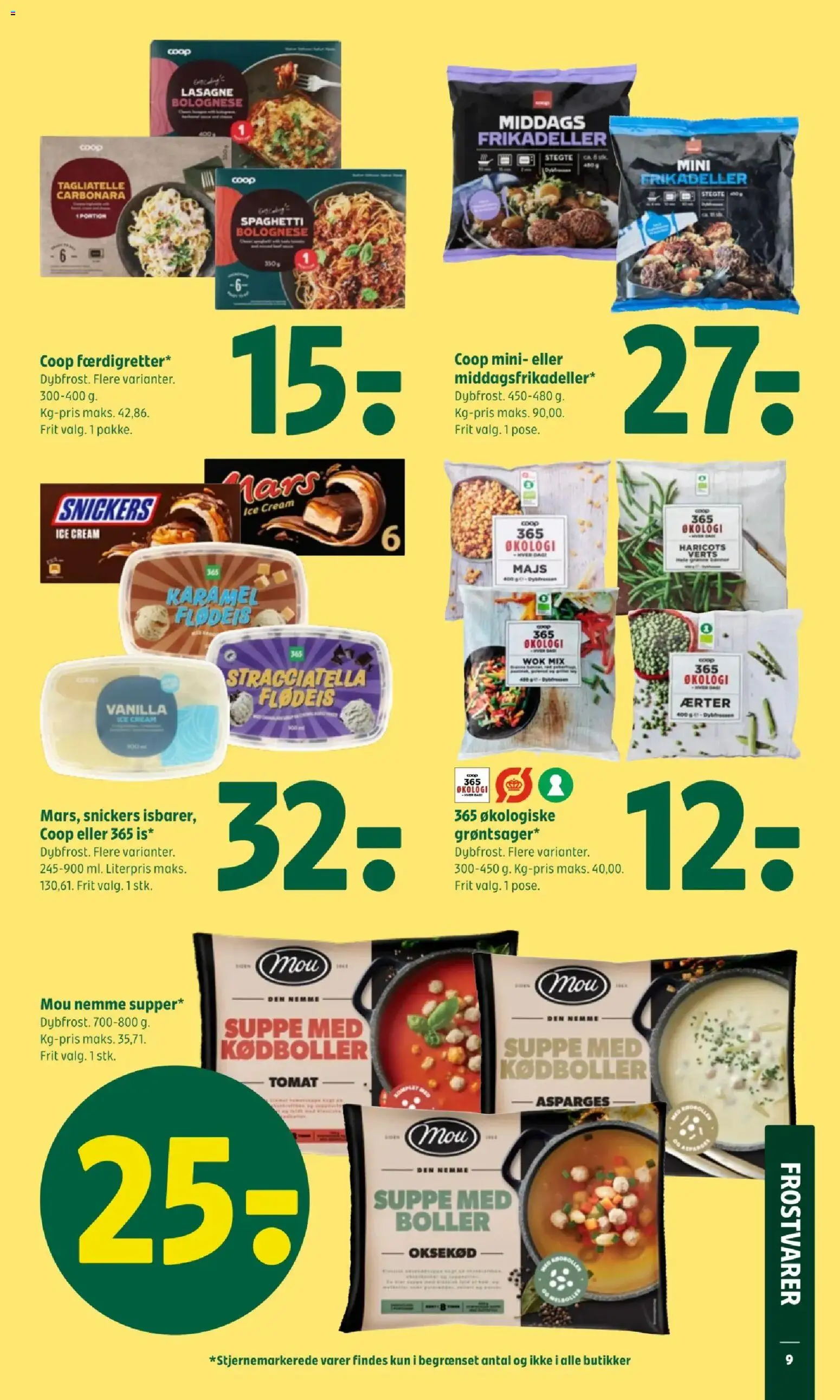 Coop 365 tilbudsavis – gyldig fra 30.10.2025 | Side: 11 | Produkter: Oksekød, Ærter, Suppe, Carpete
