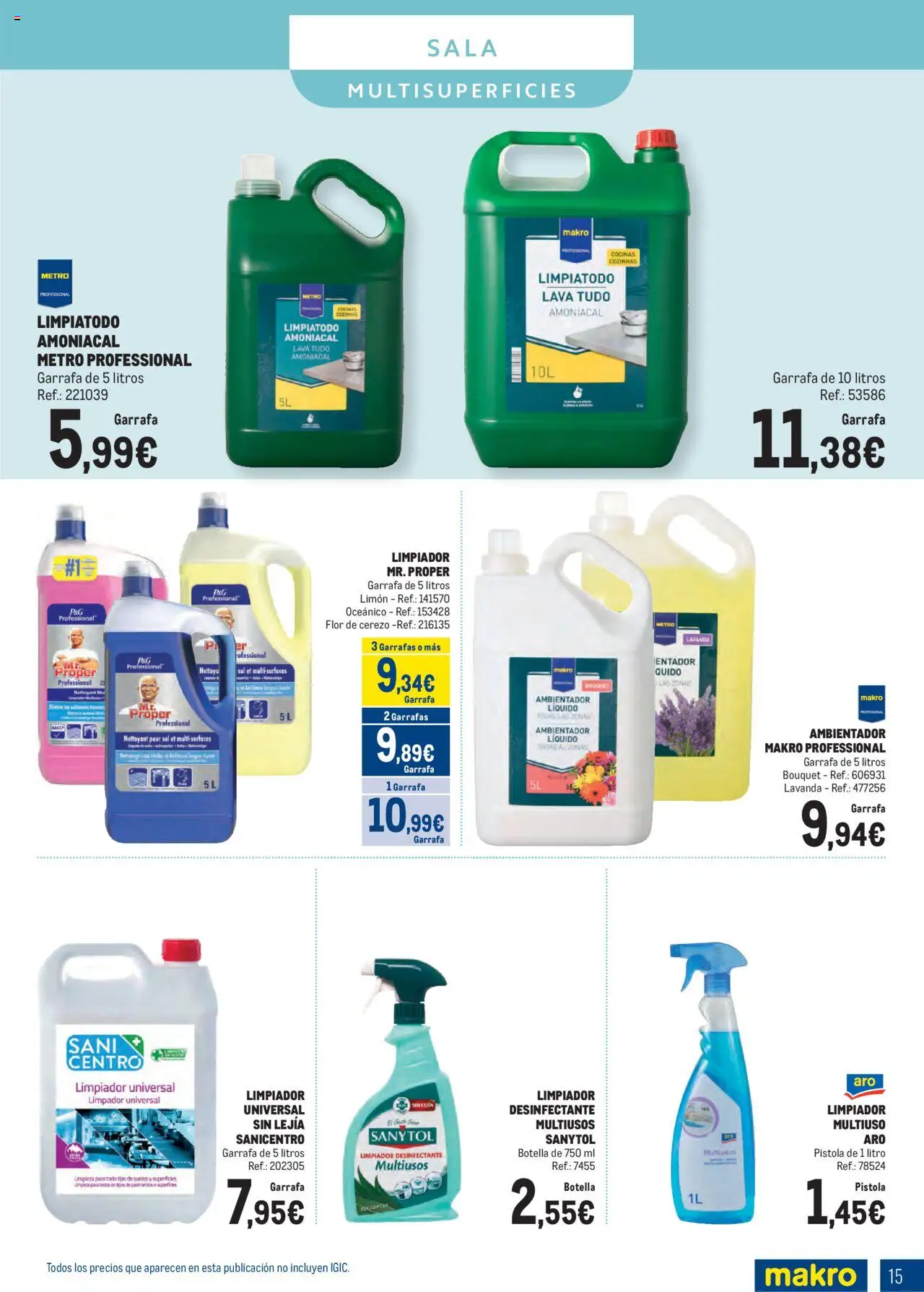Makro - Especial Limpieza Canarias │ válido desde el 01.09.2025 | Página: 15