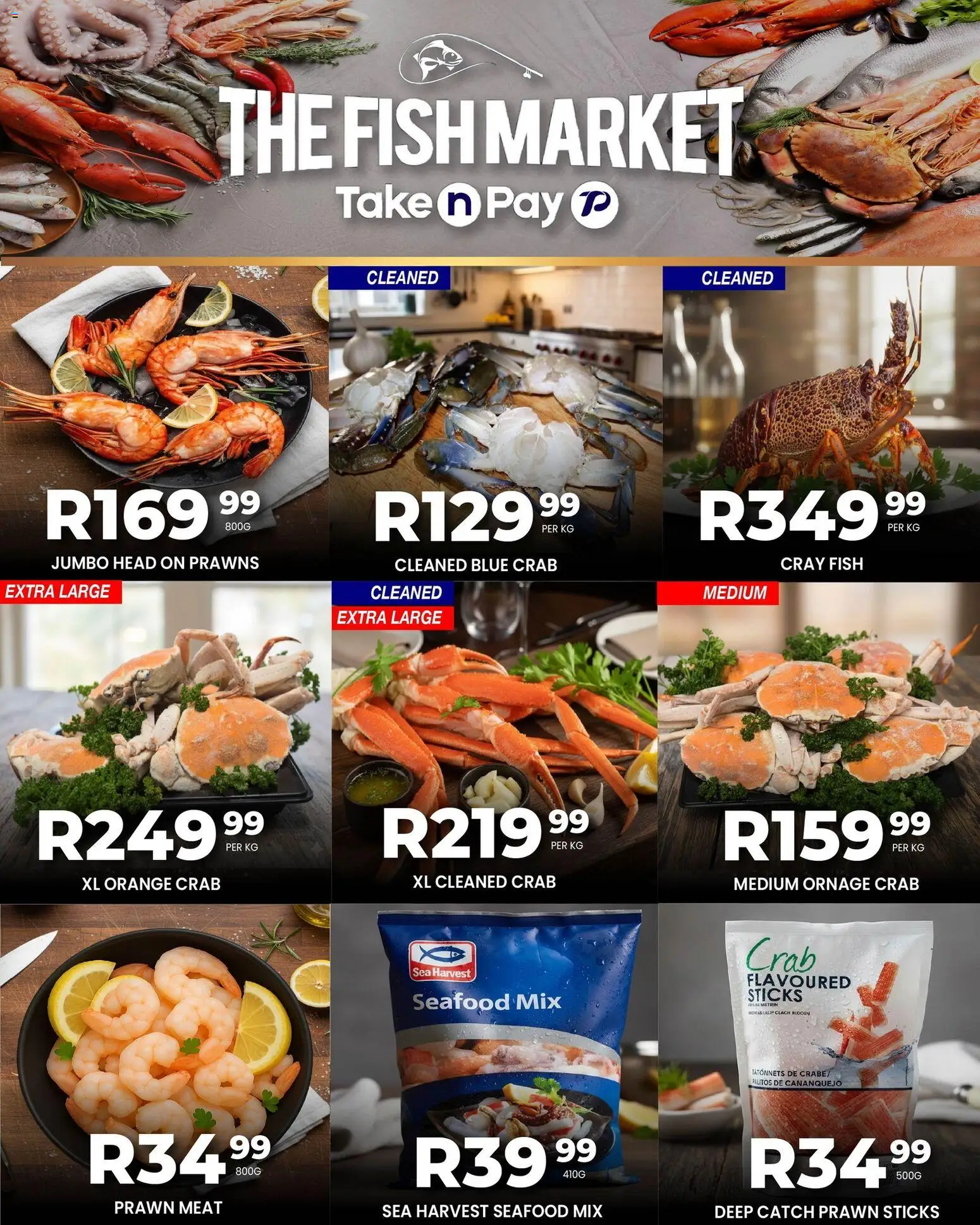 New Take n Pay catalogue – valid from 01.12.2025 | Page: 5 | Products: Fish, Seafood