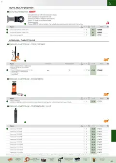 Rexel - Prévisualisation de Rexel EPI, mesure, outillage, fixations et consommables valide à partir de 01.09.2025 | Page: 54 | Produits: Pompe à eau, Mortier, Batterie, Livre
