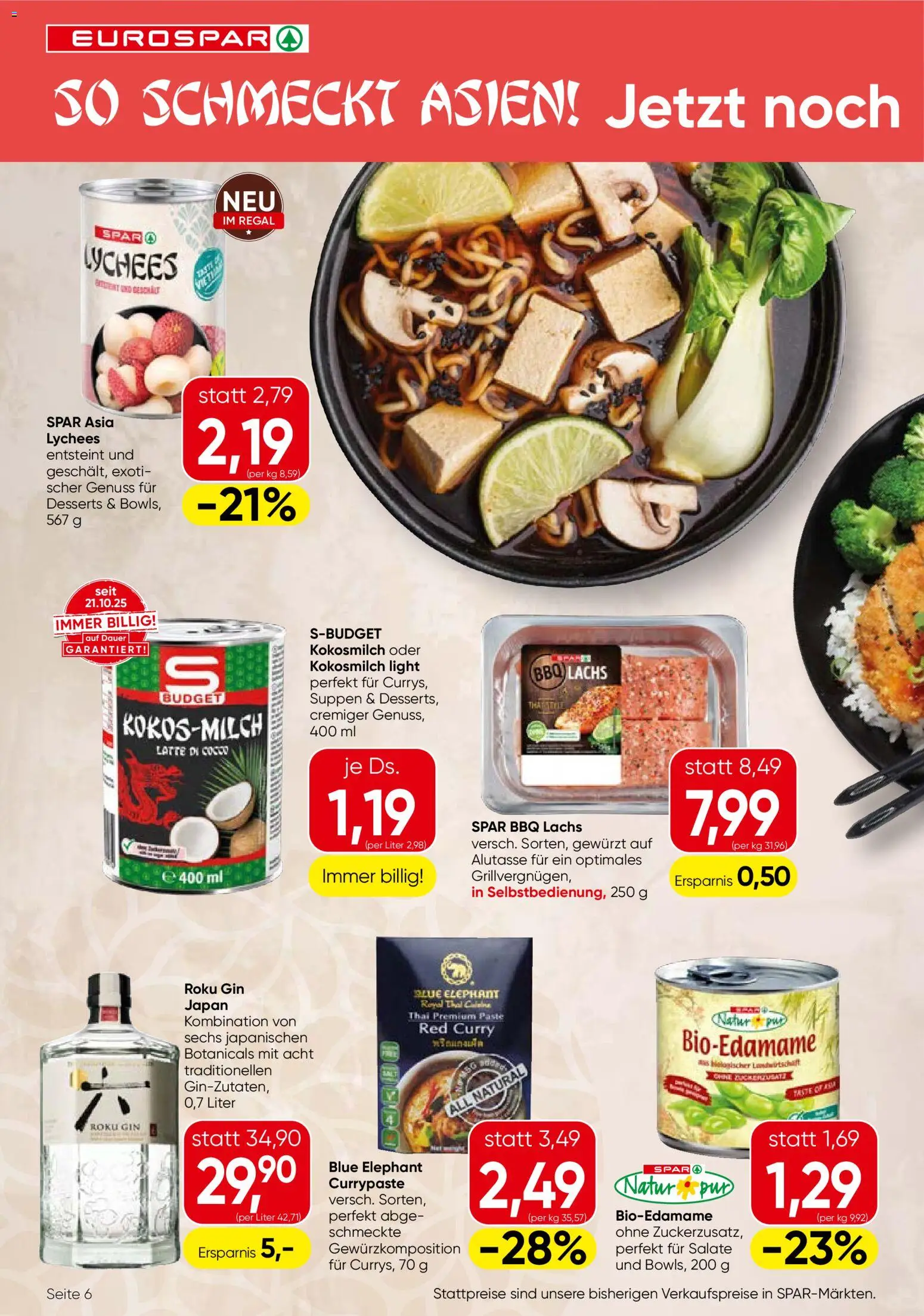 Eurospar Flugblatt - Vorarlberg gültig ab 29.01.2026 | Seite: 6 | Produkte: Gin, Regal