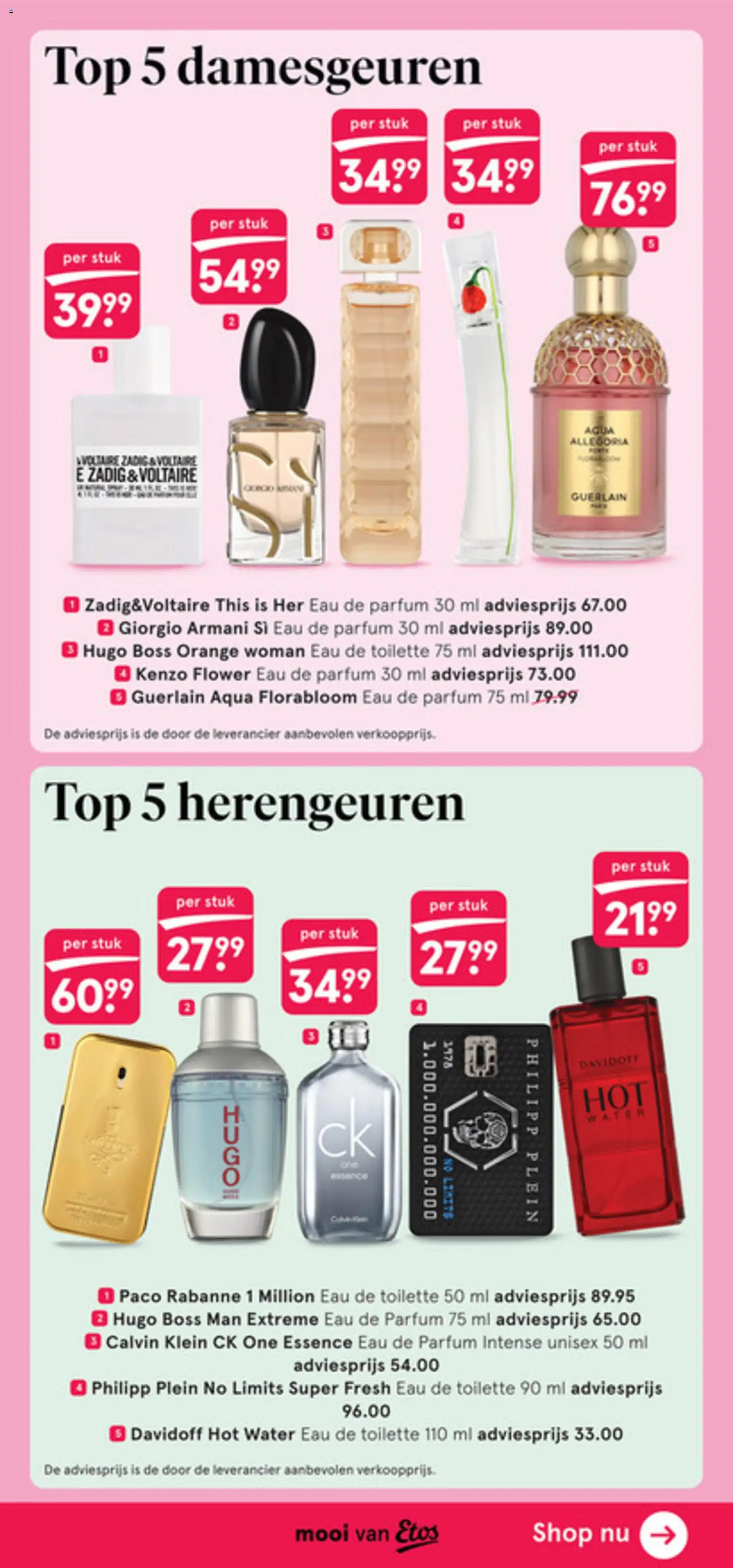 {H1} | Pagina: 23 | Producten: Parfum, Eau de toilette, Festék