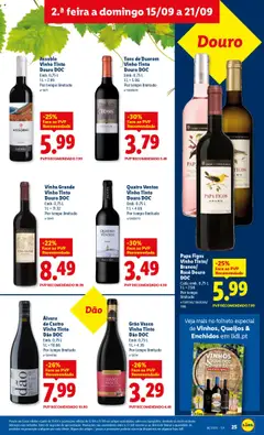 Assobio Vinho Tinto Douro DOC, Emb. 0,75 L, Por tempo limitado │ válido de 15.09.2025 | Página: 25 | Produtos: Vinho, Vinho tinto