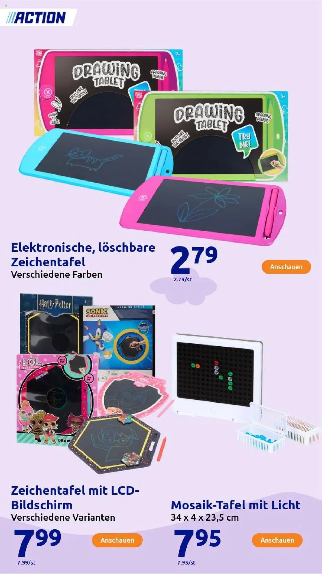 Action Prospekt – gültig ab 24.09.2025 | Seite: 107 | Produkte: Bildschirm, Tablet