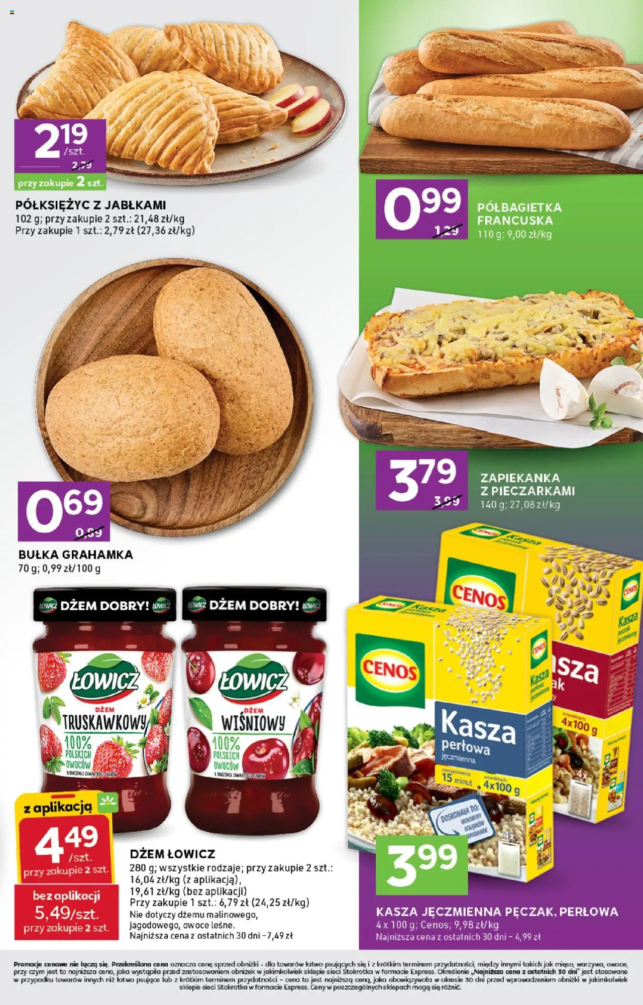 Stokrotka Gazetka - Express od 12.06.2025 | Strona: 3 | Produkty: Kasza, Kasza jęczmienna, Bułka, Owoce