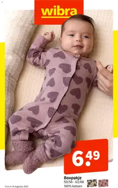 Wibra folder - Voorbeeld van een folder van Wibra, geldig van 25.07.2025