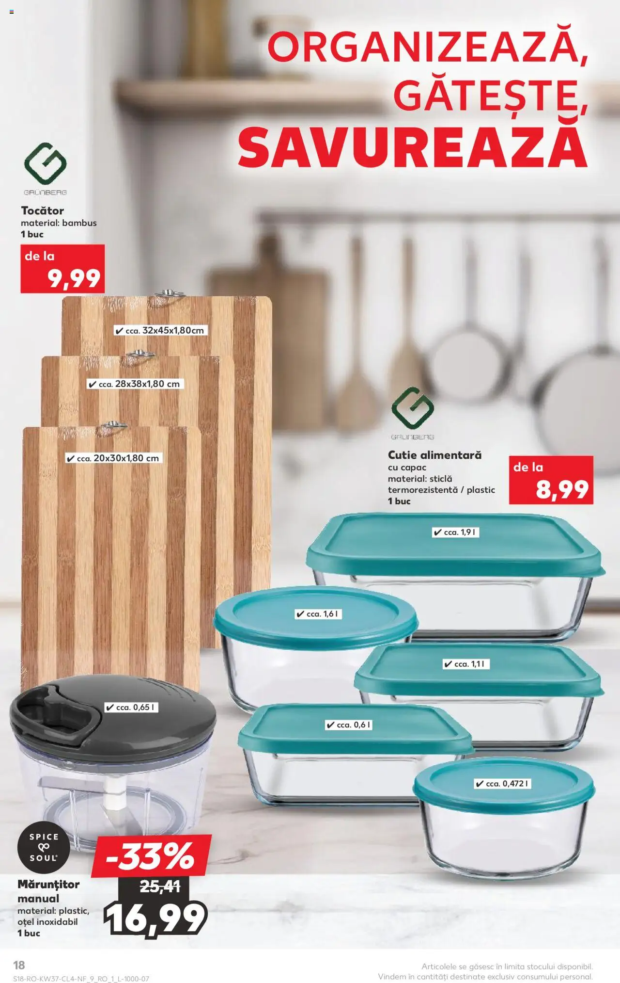 Kaufland RO akciós ujság - amely érvényes a következő dátumtól: 10.09.2025 | Oldal: 18