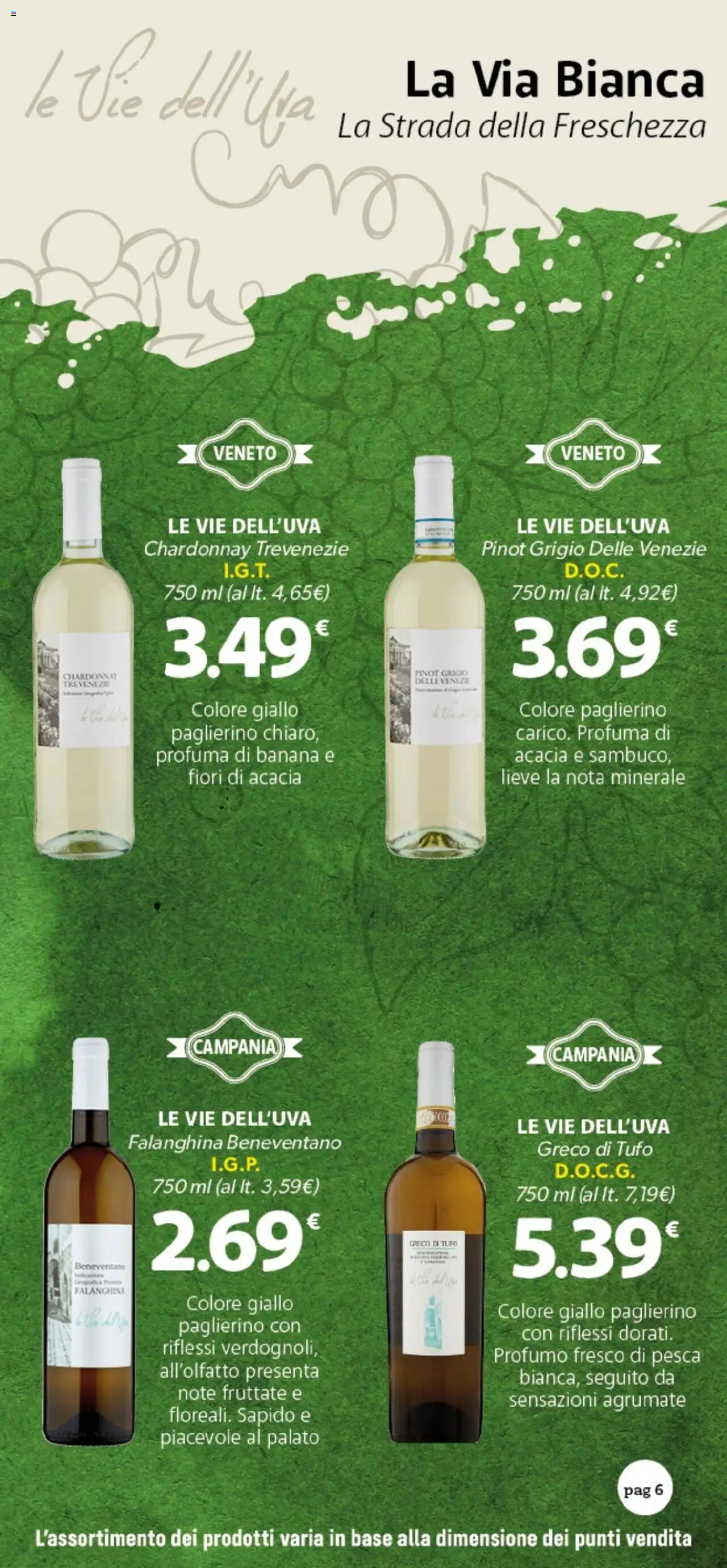 Volantino DOK del 10.10.2025 | Pagina: 6 | Prodotti: Pesca, Profumo