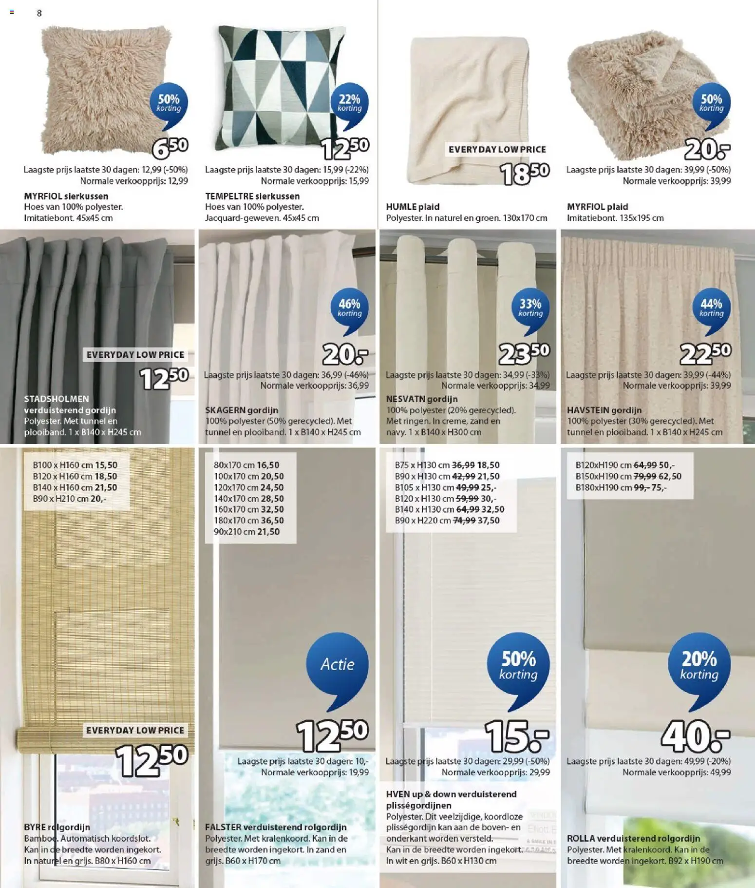 {H1} | Pagina: 8 | Producten: Kan