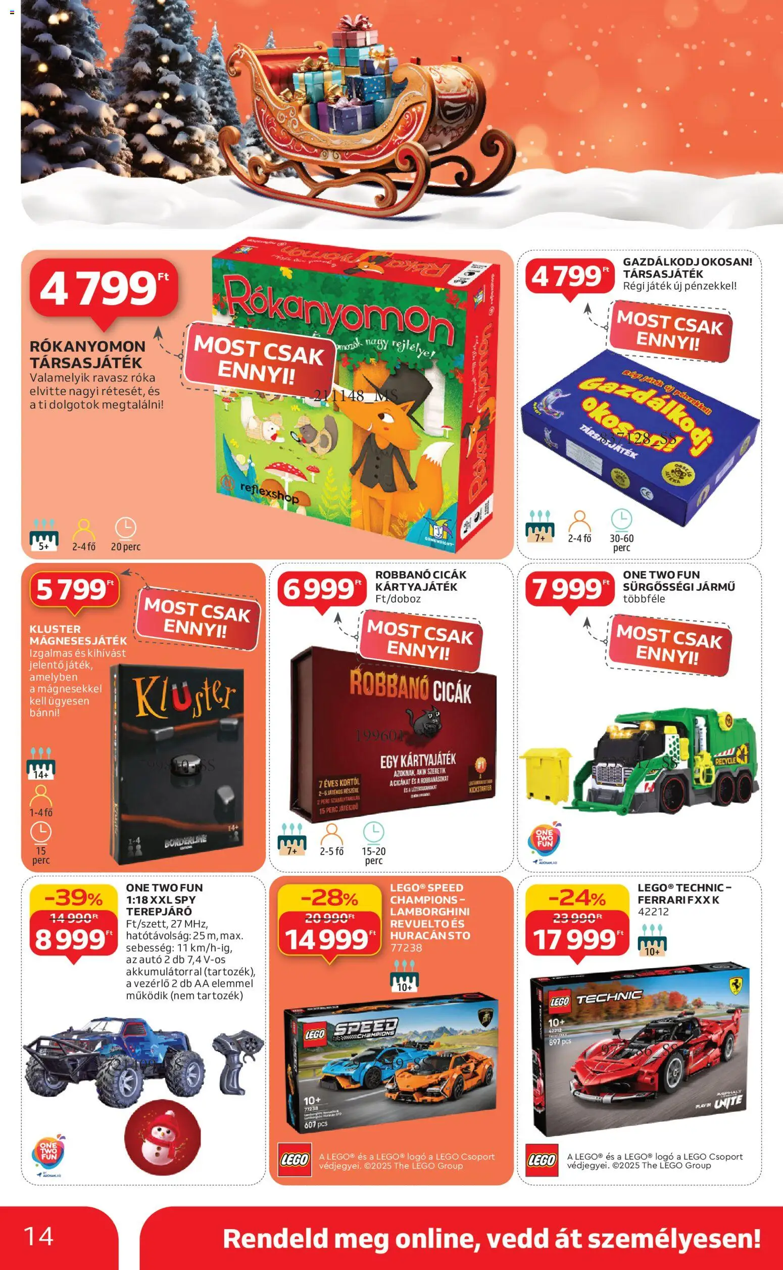 Auchan akciós ujság - amely érvényes a következő dátumtól: 04.12.2025 | Oldal: 14