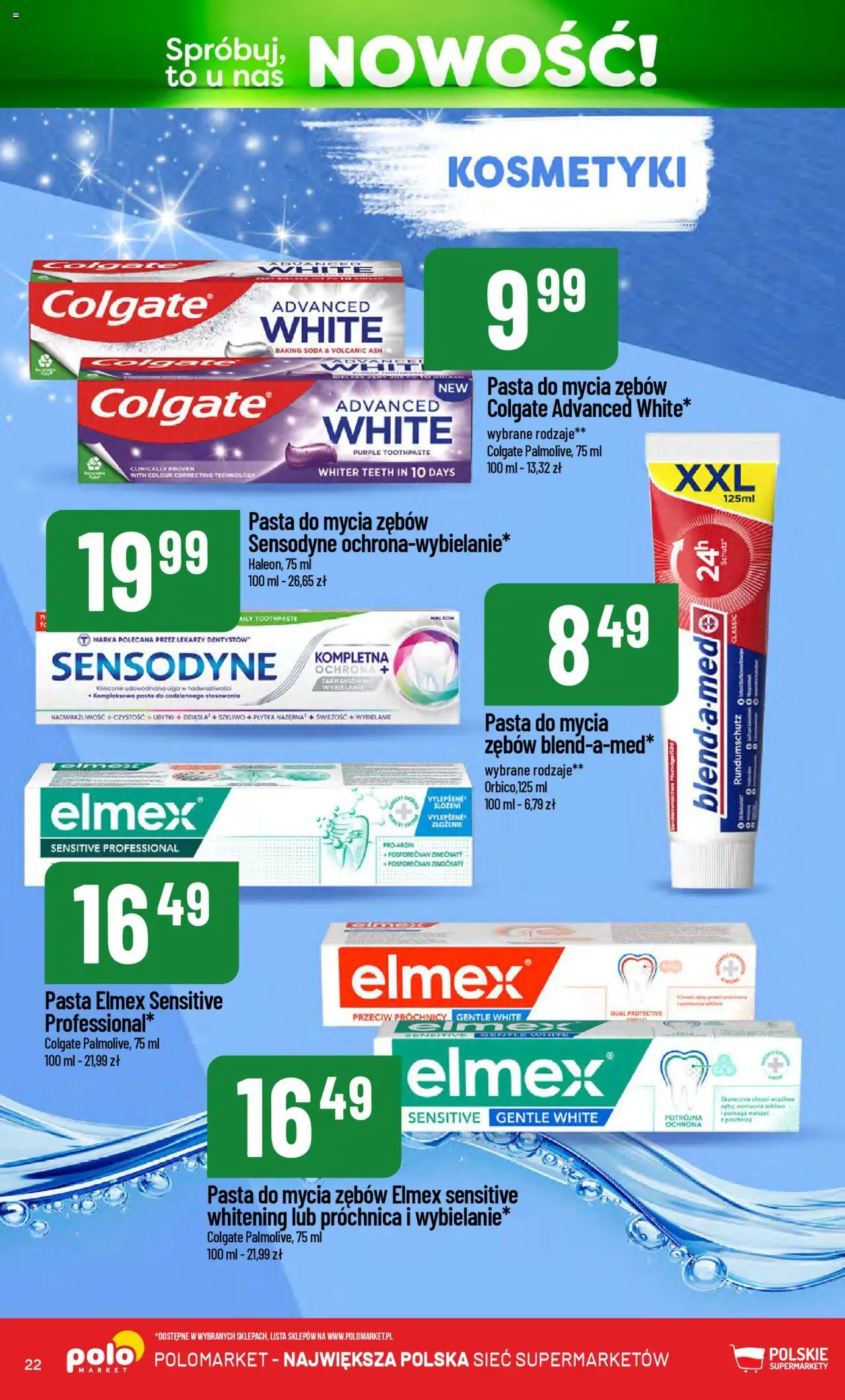 POLOmarket Gazetka - Nowości od 14.10.2025 | Strona: 22 | Produkty: Kosmetyki