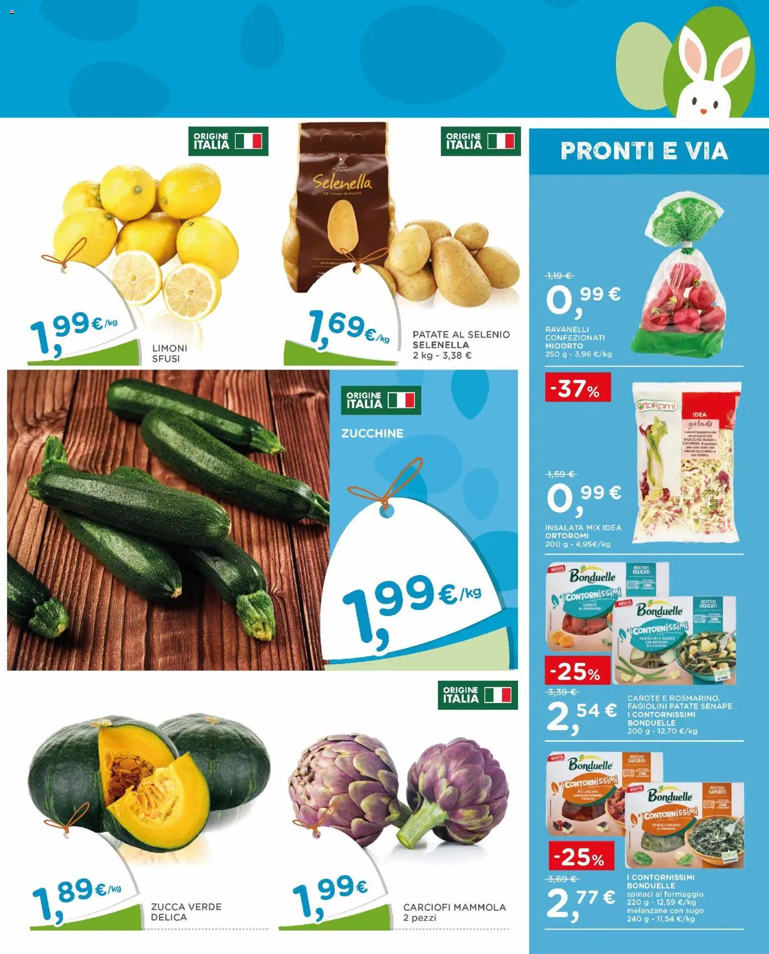 Volantino Poli del 25.03.2026 | Pagina: 11 | Prodotti: Patate, Carciofi, Porro, Sugo