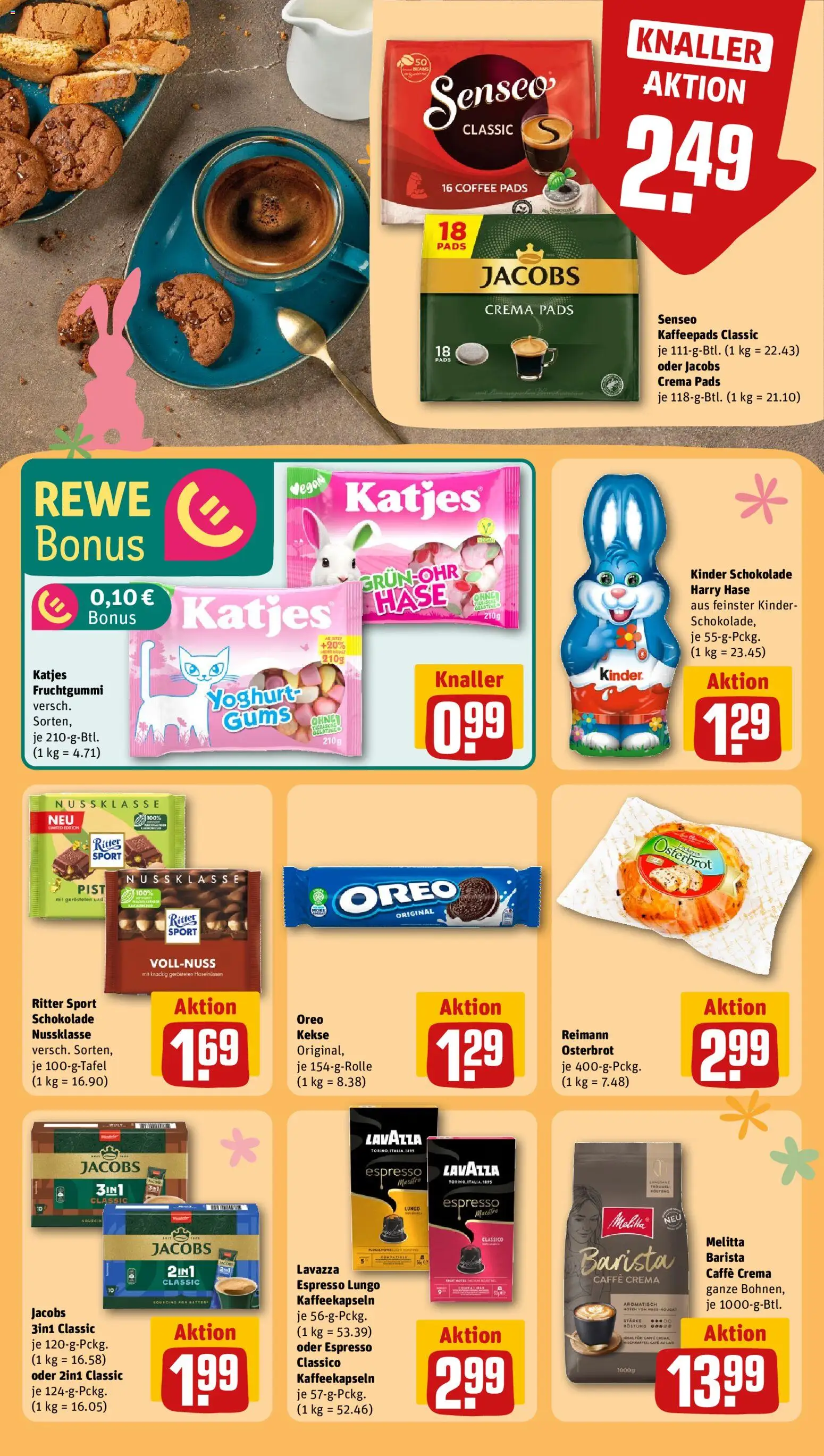 {H1} | Pagina: 25 | Producten: Lavazza, Oreo, Kinder, Pads