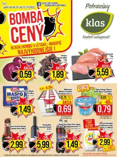 Klas leták platný od 06.10.2025