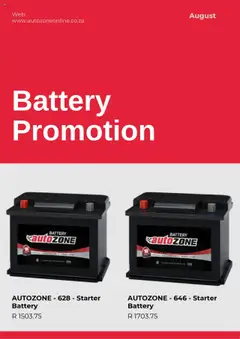 AutoZone Specials │ valid from 05.08.2025 | Page: 4 | Products: Battery