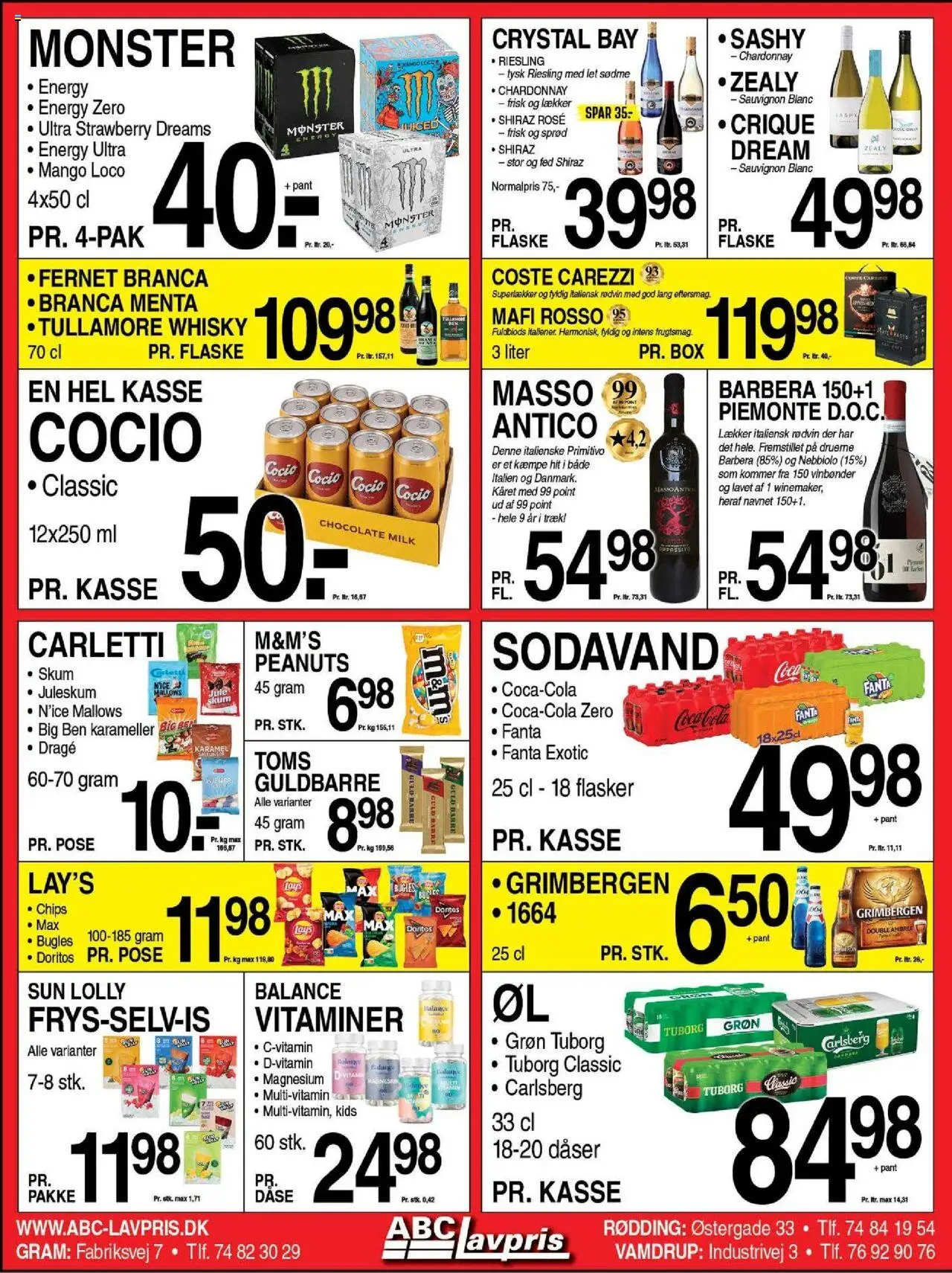 Abc Lavpris tilbudsavis – gyldig fra 15.10.2025 | Side: 6 | Produkter: Mango, Coca Cola, Peanuts, Sodavand
