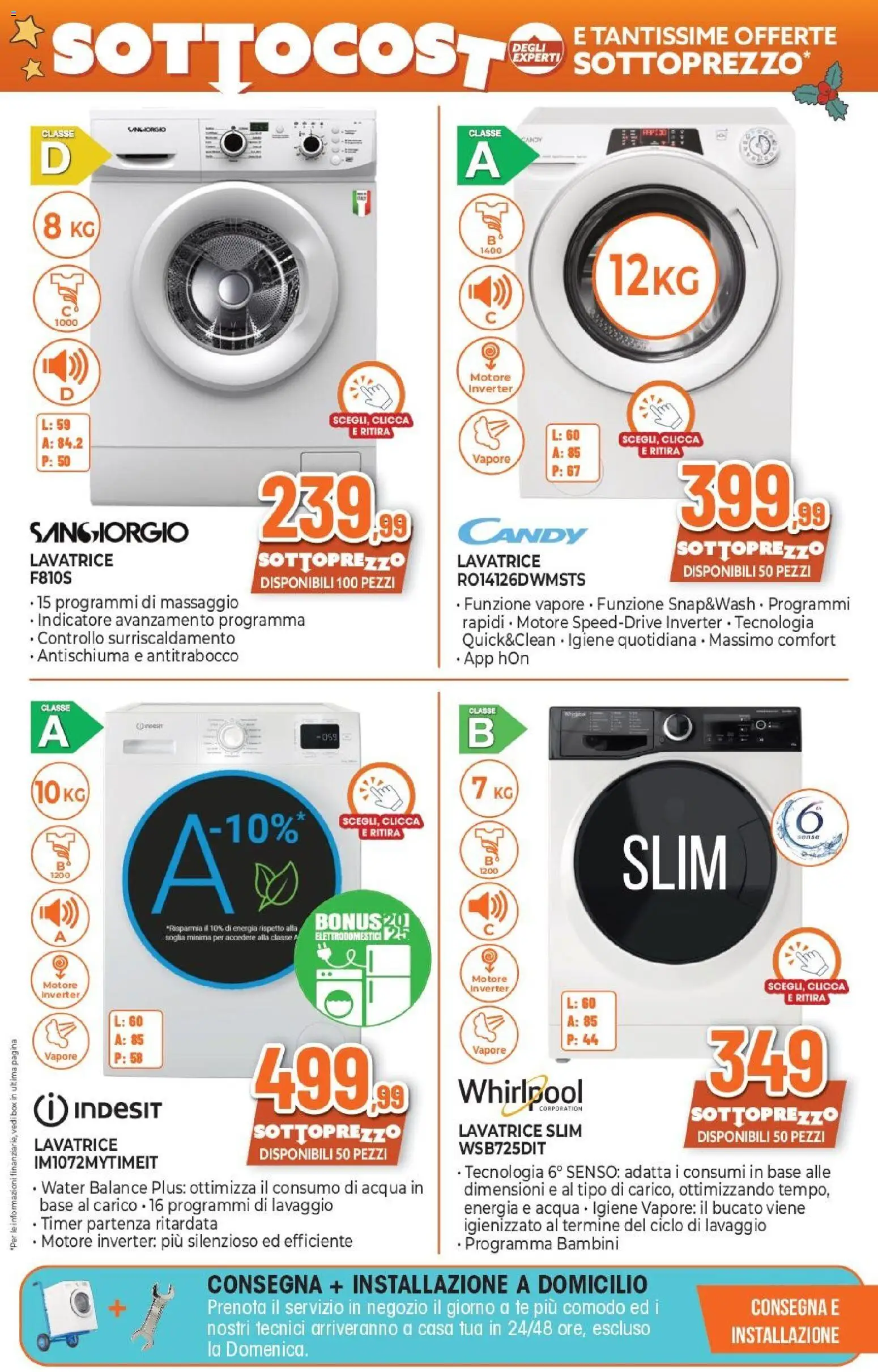 Volantino Expert del 12.12.2025 | Pagina: 23 | Prodotti: Tè, Acqua, Lavatrice