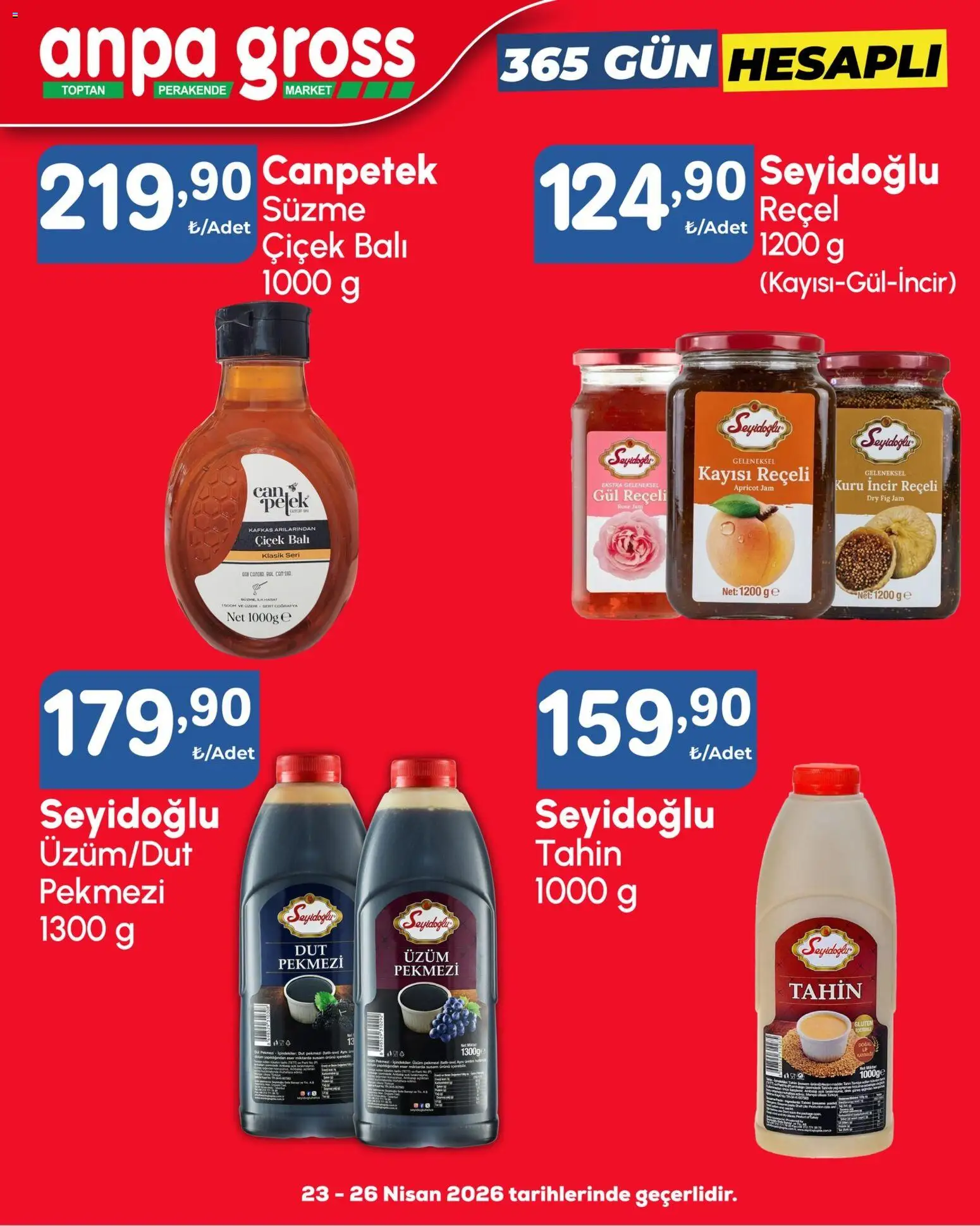 Anpa Gross Katalog - 23.04.2026 tarihinden itibaren geçerlidir | Sayfa: 10 | Ürünler: Gül, Kayısı, Üzüm, Dut